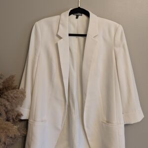 Apostrophe Women's White Blazer